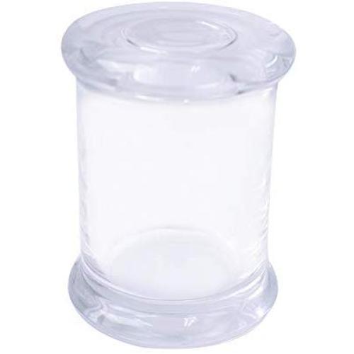 6 oz glass waterproof smellproof airtight candle wax medical pills herb stash can container jar storage bottle