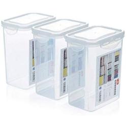 Storage Tank PP Plastic Transparent Sealed cans Food Storage Storage Tank (Size : 1.8L)