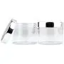 Beauticom 60 Grams/60 ML (2 Oz) Round Clear Leak Proof Plastic Container Jars with SILVER Lids for Travel Storage Makeup Cosmetic Lotion Scrubs Creams Oils Salves Ointments (3 Pieces) Beauticom 60 Grams/60 ML (2 Oz) Round Clear Leak Proof Plastic Container Jars with SILVER Lids for Travel Storage Makeup Cosmetic Lotion Scrubs Creams Oils Salves Ointments (3 Pieces)