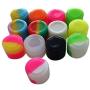 Gentcy Silicone 2ml 300pcs Containers Silicone Storage Jar Seals Oil Wax Concentrate 13color