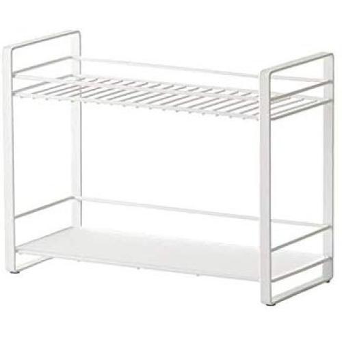 Kitchen Storage,Spice Rack- Kitchen Seasoning Bottle, Seasoning Bottle Rack, Seasoning Tank Storage Rack, Wrought Iron Layered Storage Rack for Spice Jar, Can, Bottle and more Multifunction Cutlery Ra