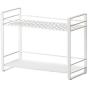 Kitchen Storage,Spice Rack- Kitchen Seasoning Bottle, Seasoning Bottle Rack, Seasoning Tank Storage Rack, Wrought Iron Layered Storage Rack for Spice Jar, Can, Bottle and more Multifunction Cutlery Ra