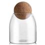 Creative Kitchen Transparent Storage Bottles For Bulk Products Jars With Lid Spices Sugar Tea Coffee Container Organizer Cans,T S