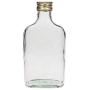 Viva Haushaltswaren Set of 12 Glass Bottles Schnapps Bottles 200ml. A Funnel