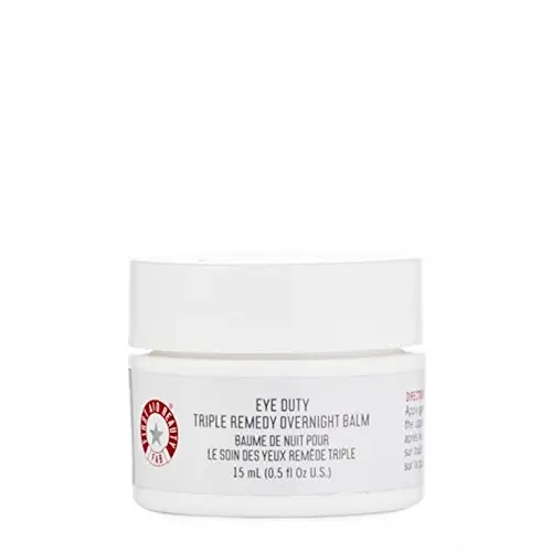 First Aid Beauty Eye Duty Triple Remedy Overnight Balm, 0.5 Ounce