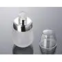 2 Pcs (30ml/1oz) Egg Shape Frost Glass Lotion Bottle with Silver Ring Refillable Empty Bottle Portable Empty Bottle Pot Makeup Holder Travel Sub Bottling for Lotion Essence Emulsion Essence Serum 2 Pcs (30ml/1oz) Egg Shape Frost Glass Lotion Bottle with Silver Ring Refillable Empty Bottle Portable Empty Bottle Pot Makeup Holder Travel Sub Bottling for Lotion Essence Emulsion Essence Serum