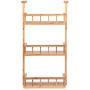 Refrigerator Hanging Organizer Rack, 3-Layer Fridge Mounted Spice Jars Storage Shelf, Side Wall Stand for Kitchen Cabinet Cupboard by Mostbest