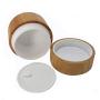 2Pcs 50ml/1.7oz Empty Refillable Cosmetic Jars with Bamboo Shell and Liner Facial Cream Pots Tins Boxes Cases Containers Dispense Sample Bottles for Cosmetic Cream Lotion Storage