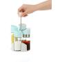 LQQGXLCondiment bottle, jar condiment storage box Spice jar Oil dispenser Glass storage jar Spice jar Small sealed food storage container Spice storage box