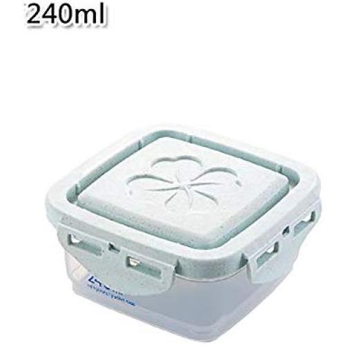 Tree House Food Storage canisters, Versatile Plastic Preserving Jars Clear Storage Pot Regular Mouth Pack of 5-A 240mlx5