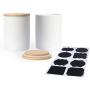 Food Storage Tank Ceramic Kitchen Food Jar For Storing Coffee Sugar, Tea Spices, Kitchen Supplies, Spice Containers