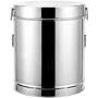 Cookie Jar Cereal Coffee Storage Containers Jar 304 Stainless Steel with Lids Airtight Bpa Free Large, Food Storage Containers Jar for Kitchen Pantry Organization Canister Candy Bulk (Size : 2.5L)