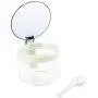 Bouteille/Jarre d'assaisonnement, boîte de rangement pour condiments, ensemble de petits pots à épices en verre, ustensiles de cuisine avec couvercle, récipient de rangement pour le sucre, bol à sucre