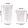 Kitchen Food Storage Jar Airtight Food Storage Kitchen Food Cereal Grain Bean Rice Plastic Storage Tanks Container Box (Size : S) Kitchen Food Storage Jar Airtight Food Storage Kitchen Food Cereal Grain Bean Rice Plastic Storage Tanks Container Box (Size : S)