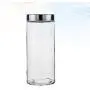 Glasbehälter mit Dichtung aus Metall von UPKOCH – Klare Glasbehälter für Lebensmittel, Tee, Kaffee, Gewürze, Zucker, Salz