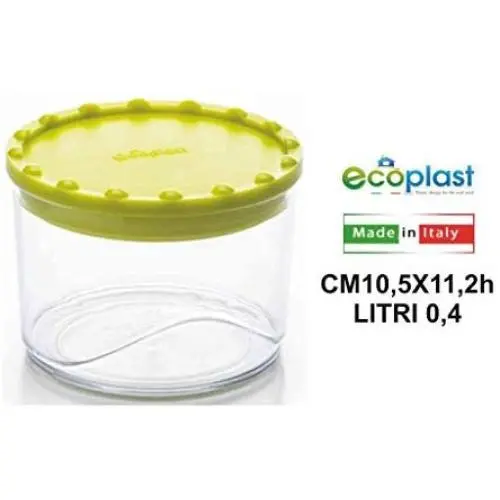 Eco Plast Corolla, Small Jar, Verde, One Size Eco Plast Corolla, Small Jar, Verde, One Size