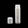 50 Pcs White Empty Plastic Round Lip Balm Tube Container Refillable Lipstick Vials Bottle Jar DIY Hair Dye Cream Storage Beauty Tools For Girls Daily Use (5g/0.17oz)