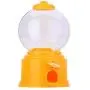 Niedlicher Mini-Bonbonschließkasten, kreativer Blasenbehälter, Süßigkeitenautomat, Kinder Spielzeug, Geschenkbox, Flasche, Gelb