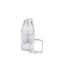 Empty Airless Bottle - Metal Free! Choose from 5 Sizes: 15ml/0.5oz, 30ml/1oz, 50ml/1.7oz, 100ml/3.4oz, or 150ml/5.1oz in Natural Plastic for Cream/Serum/Treatment/Lotion/Oil/Gel/Cosmetics - Air Less Travel Size Pump/Dispenser/Container 1x 30ml