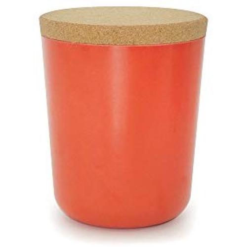Biobu [by Ekobo] Storage Container, Persimmon, 12,5 x 12,5 x 12,8 cm
