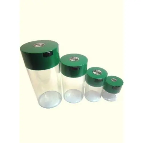 Boîtes de Rangement Multiples à Vide pour Aliments, Ensemble de 4 Tailles : 680 ml, 330 ml, 180 ml, 94 ml, Corps Transparent/Cap Vert Forêt Boîtes de Rangement Multiples à Vide pour Aliments, Ensemble de 4 Tailles : 680 ml, 330 ml, 180 ml, 94 ml, Corps Transparent/Cap Vert Forêt