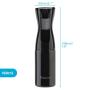 Hair Spray Bottle, Segbeauty 160ml Continuous Fine Mist Sprayer, 5.4oz Salon Spray Hair Mister, Empty Plastic Water Squirt Bottle for Curly Hair, Hair Cutting, Barber, Stylist, Cleaning, Plant