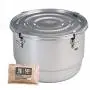 8-Liter Commercial CVault Container - 10" x 7" - Includes Two 60g Boveda Humidipaks