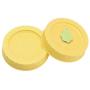 8 Pièces Couvercles Mason Adorables en Plastique Étanchéifiés pour Conserves, Bouteilles de Boissons, Récipients de Rangement avec Anneaux de Joint en Silicón Diamètre Intérieur de 70 mm