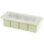 Mini Spice Jars Kitchen plastic flip four seasoning box seasoning box cruet