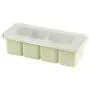 Mini Spice Jars Kitchen plastic flip four seasoning box seasoning box cruet Mini Spice Jars Kitchen plastic flip four seasoning box seasoning box cruet