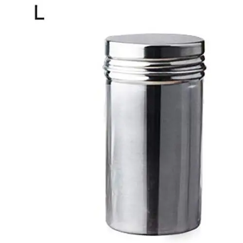 Edelstahl-Lebensmittelflasche mit Dichtung, Küchen-Lebensmittelbehälter für Tee, Zucker, Kaffee, Gewürze