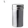 Edelstahl-Lebensmittelflasche mit Dichtung, Küchen-Lebensmittelbehälter für Tee, Zucker, Kaffee, Gewürze