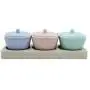 Mini Spice Jars Kitchen supplies Nordic creative seasoning jar three seasoning box