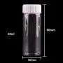 Bouteilles et Jars de Rangement | 15ml 25ml 40ml 50ml 60ml Bouteilles en Verre Transparent avec Bouchon Plastique Blanc Petites Fiole Vials DIY Artisanat 24pcs | par HUDITOOLS | 1 PC Bouteilles et Jars de Rangement | 15ml 25ml 40ml 50ml 60ml Bouteilles en Verre Transparent avec Bouchon Plastique Blanc Petites Fiole Vials DIY Artisanat 24pcs | par HUDITOOLS | 1 PC
