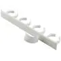 Tenrry 3pcs Kitchen RV Spice Gripper Clip Strip 20 Jar Rack Storage Holder Wall Plastic Storage Rack