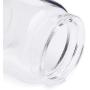 4750MM 50ML Glass Bottles Wishing Bottle Empty Sample Storage Jars with Cork Stoppers - Transparent
