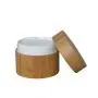 Bouteille Vide en Bambou 100ml Réutilisable pour Cosmétiques, Crèmes, Voyage et Maison Bouteille Vide en Bambou 100ml Réutilisable pour Cosmétiques, Crèmes, Voyage et Maison