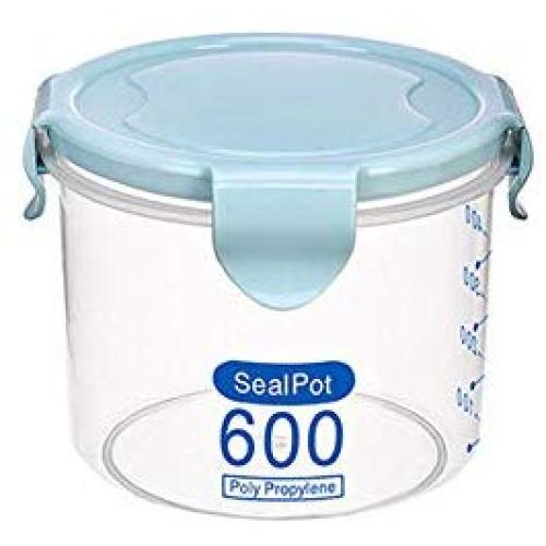 Ouniman Different Size Free Choice Kicthen Storage Box Plastic Seal Container Cereal Containers, Food Storage Containers with Lids for Refrigerate, Nut, Dried Fruit