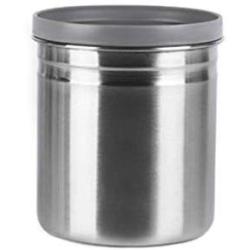 Food Storage Containers Jar 304 Stainless Steel with Lids Airtight Bpa Free Large, Cookie Jar Cereal Coffee Storage Containers Jar for Kitchen Pantry Organization Canister Candy Bulk (Size : M)