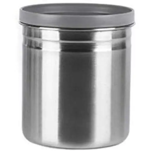Récipients en acier inoxydable 304 avec couvercles, hermétiques, sans BPA, grands, pots à biscuits, pots à céréales, pots à café pour l'organisation de la cuisine et des placards, contenants à sucre. (Taille : M) Récipients en acier inoxydable 304 avec couvercles, hermétiques, sans BPA, grands, pots à biscuits, pots à céréales, pots à café pour l'organisation de la cuisine et des placards, contenants à sucre. (Taille : M)