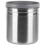 Food Storage Containers Jar 304 Stainless Steel with Lids Airtight Bpa Free Large, Cookie Jar Cereal Coffee Storage Containers Jar for Kitchen Pantry Organization Canister Candy Bulk (Size : M)
