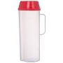 New Multifunction Spaghetti Box Cutlery Noodle Storage Box Chopsticks Boxes Plastic Container Red