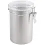 Metaltex 185312 Storage Jar with Acrylic Lid, 62 oz, Silver/Transparent Metaltex 185312 Storage Jar with Acrylic Lid, 62 oz, Silver/Transparent