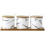 Mini Spice Jars Creative ceramic seasoning pot electro-optic stone seasoning box restaurant combination set