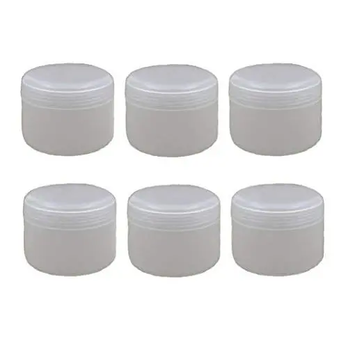 8 Oz (250g) Empty Refillable Makeup Jar Pot Face Cream Lotion Cosmetic Container with Inner and Dome Lid(Pack of 6) 8 Oz (250g) Empty Refillable Makeup Jar Pot Face Cream Lotion Cosmetic Container with Inner and Dome Lid(Pack of 6)
