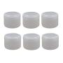 8 Oz (250g) Empty Refillable Makeup Jar Pot Face Cream Lotion Cosmetic Container with Inner and Dome Lid(Pack of 6)