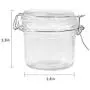 Bouteilles en verre Betrome 8 oz avec joint en caoutchouc, petits contenants en verre à couvercle rabattable pour cuisine, salle de bain, rangement polyvalent (12 pièces) Bouteilles en verre Betrome 8 oz avec joint en caoutchouc, petits contenants en verre à couvercle rabattable pour cuisine, salle de bain, rangement polyvalent (12 pièces)