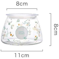 Sealed Glass Food Jar Lids Storage Jar Can Bottle Spices Storage Box Tea Coffee Sugar Storage Container for Kitchen Organizer Large Glass Storage Containers With Lids