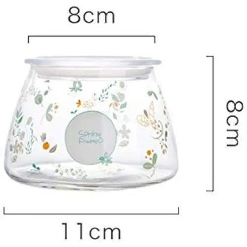 Glasbehälter mit Verschluss für Lebensmittel, Gewürzbehälter, Tee- und Kaffeekännchen, Zuckerbehälter - Küchen-Organizer, große Glasbehälter mit Deckeln