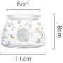 Sealed Glass Food Jar Lids Storage Jar Can Bottle Spices Storage Box Tea Coffee Sugar Storage Container for Kitchen Organizer Large Glass Storage Containers With Lids